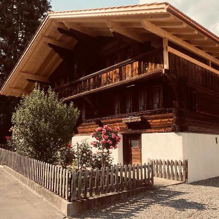 Gemuetliches Zuhause Mit Ausblick Wilderswil Exterior foto